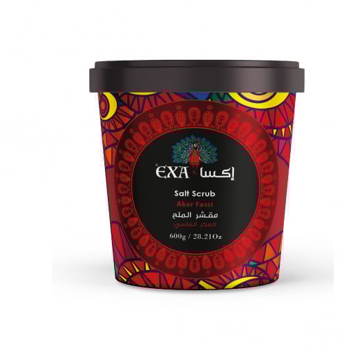 مقشر الملح بالعكر الفاسي - اكسا 600 ج - متجر العناية الذهبية