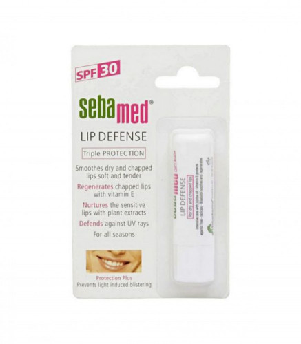 بلسم شفاه لحماية ثلاثيه من سيبا ميد - متجر العناية الذهبية