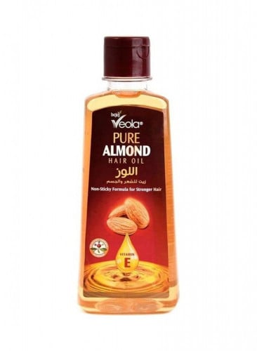 فيولا زيت الشعر بخلاصة اللوز النقية - متجر العناية الذهبية