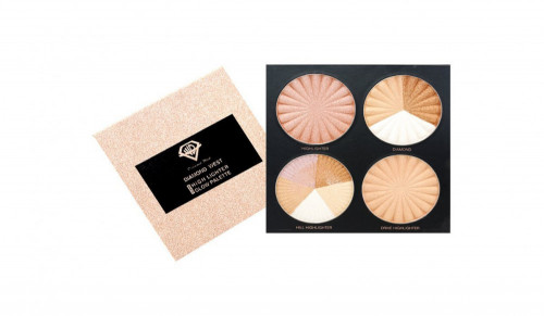 باليت الاضاءات رباعية من دايموند ويست - متجر العناية الذهبية