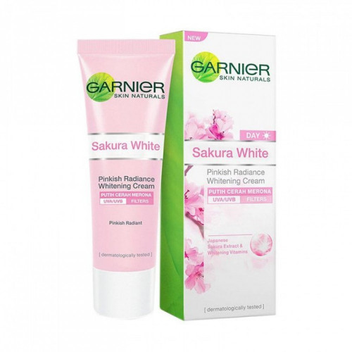 غارنييه سيروم تبييض بخلاصة الساكورا - متجر العناية الذهبية