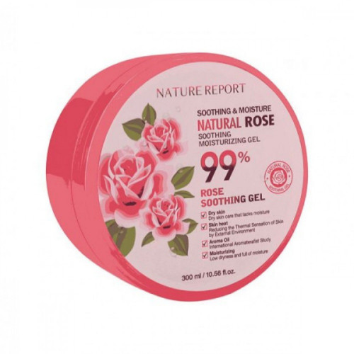 جل وشامبو الاطفال بماء الورد الطبيعي