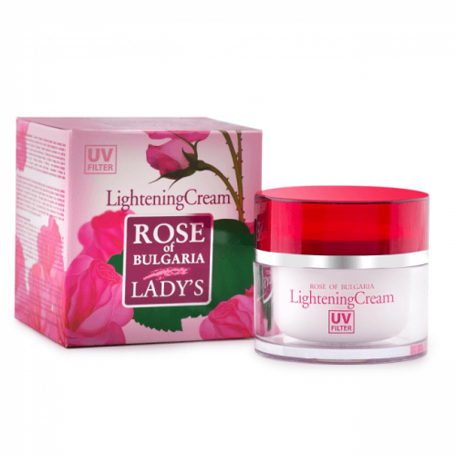 كريم تفتيح الوجة بماء الورد الطبيعي - متجر العناية الذهبية