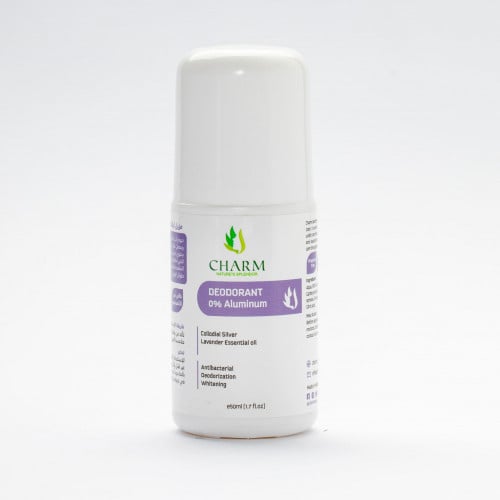 تشارم مزيل عرق خالي من الألمونيوم 50 مل - متجر العناية الذهبية