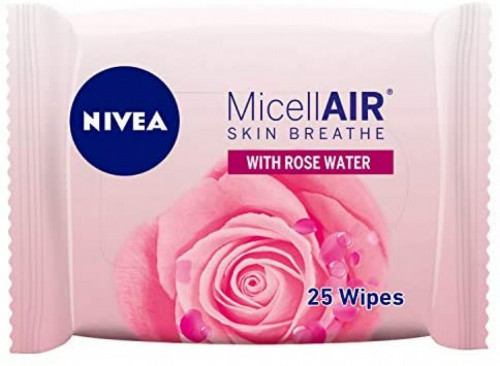 نيفيا مناديل ميسلار بماء الورد - متجر العناية الذهبية