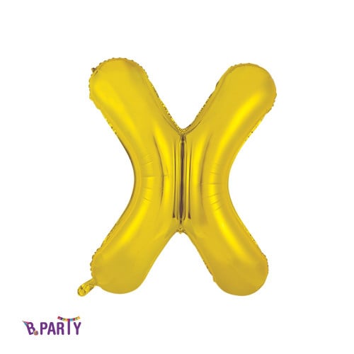 FOIL LARGE LETTER GOLD((بدون تعبئة) 01CT X
