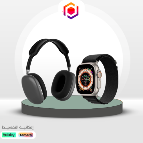 عرض ساعه الترا و سماعة P9