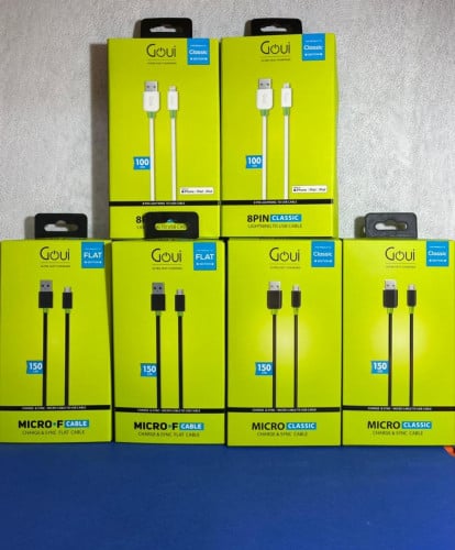 عرض قوي 4 كيابل مايكرو متر ونص + 2 كيبل ايفون