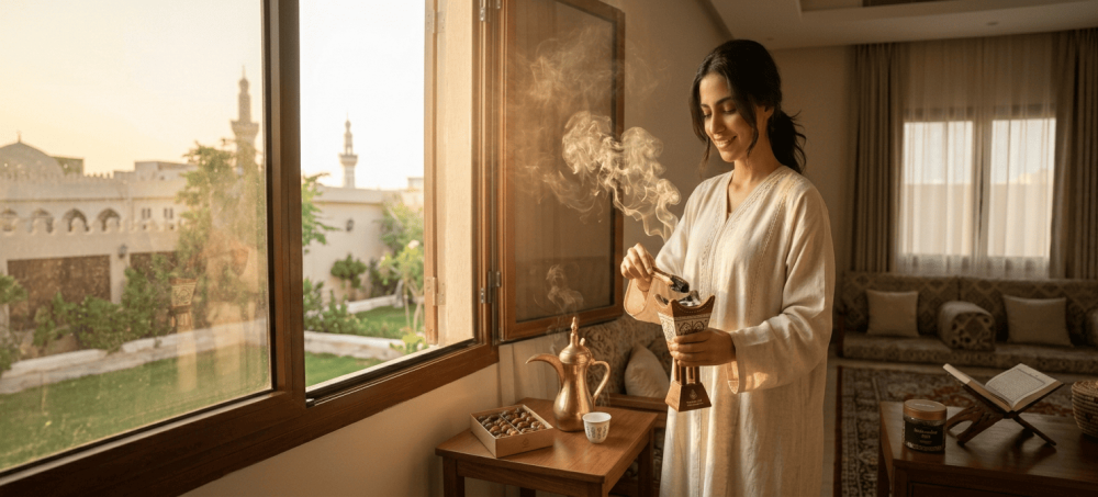كيفية استخدام البخور في المنزل