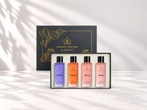 مجموعة عطور الشعر من جولف أوركيد - 4 عطور