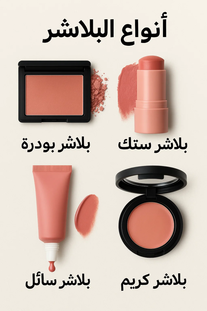 أنواع البلاشر