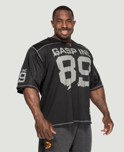 GASP NO1 FOOTBALL TEE BLACK