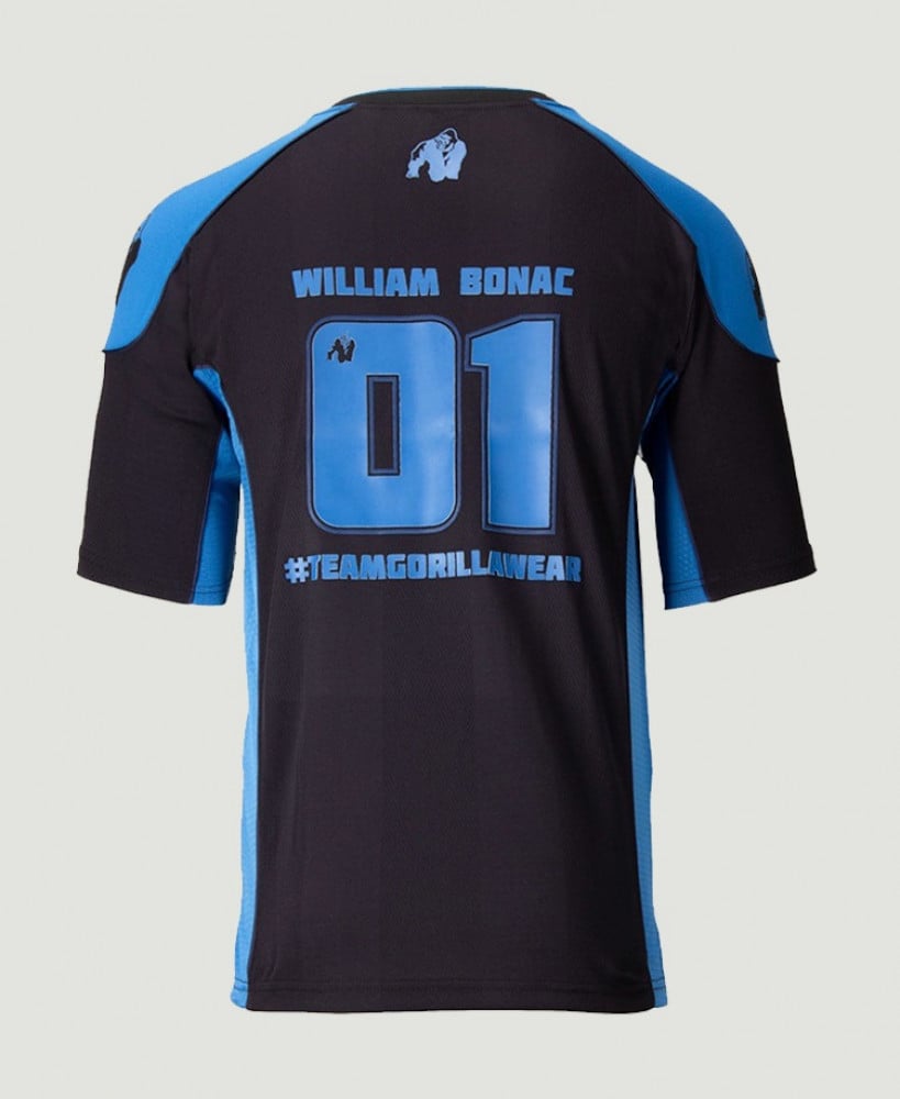 Gorilla Wear Athlete T-Shirt 2.0 William Bonac Navy/Black Bodybuilding 