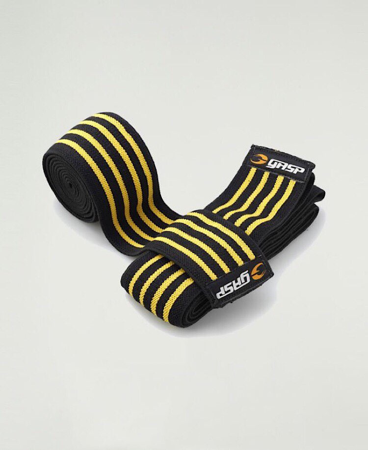 GASP PRO KNEE WRAPS - House Of Pain - Gym Apparel