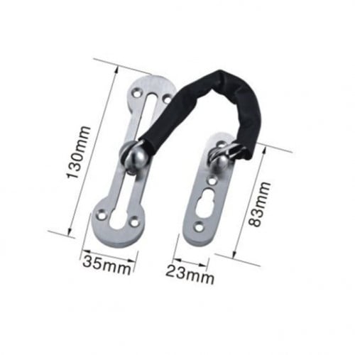 سلسلة تأمين باب جلد