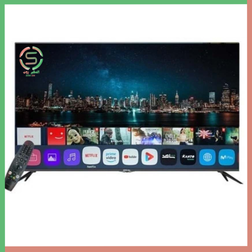 شاشة جنرال دان 65 بوصه نظام الويبوس سمارت 4K
