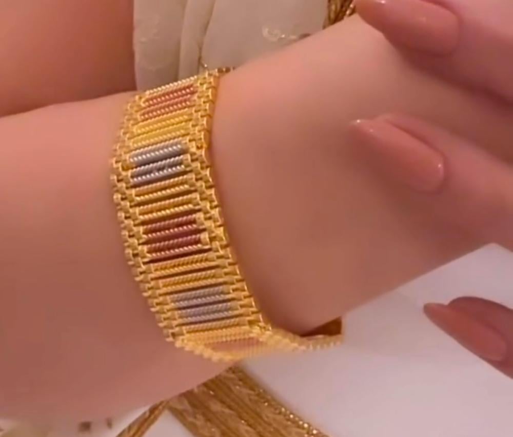 طقم ذهب مطلي
