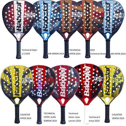 مضرب باديل احترافي Pala Padel كربون 12K/16K أداء ف...