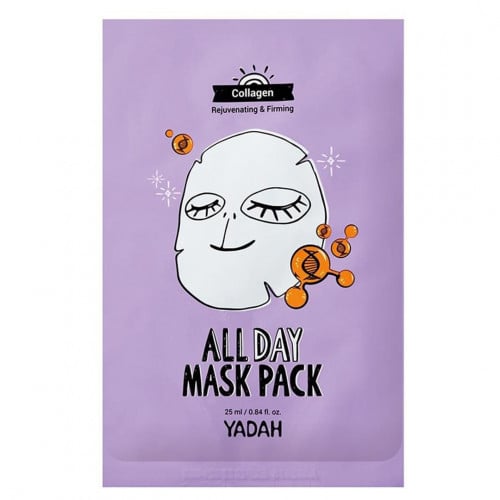 قناع الكولاجين للوجه لتجديد وشد البشرة من ياداه - 25 مل