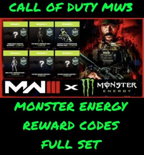 Call of Duty Modern Warfare 3 Monster Energy Full...