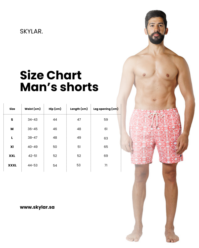 شورت فایبز أحمر