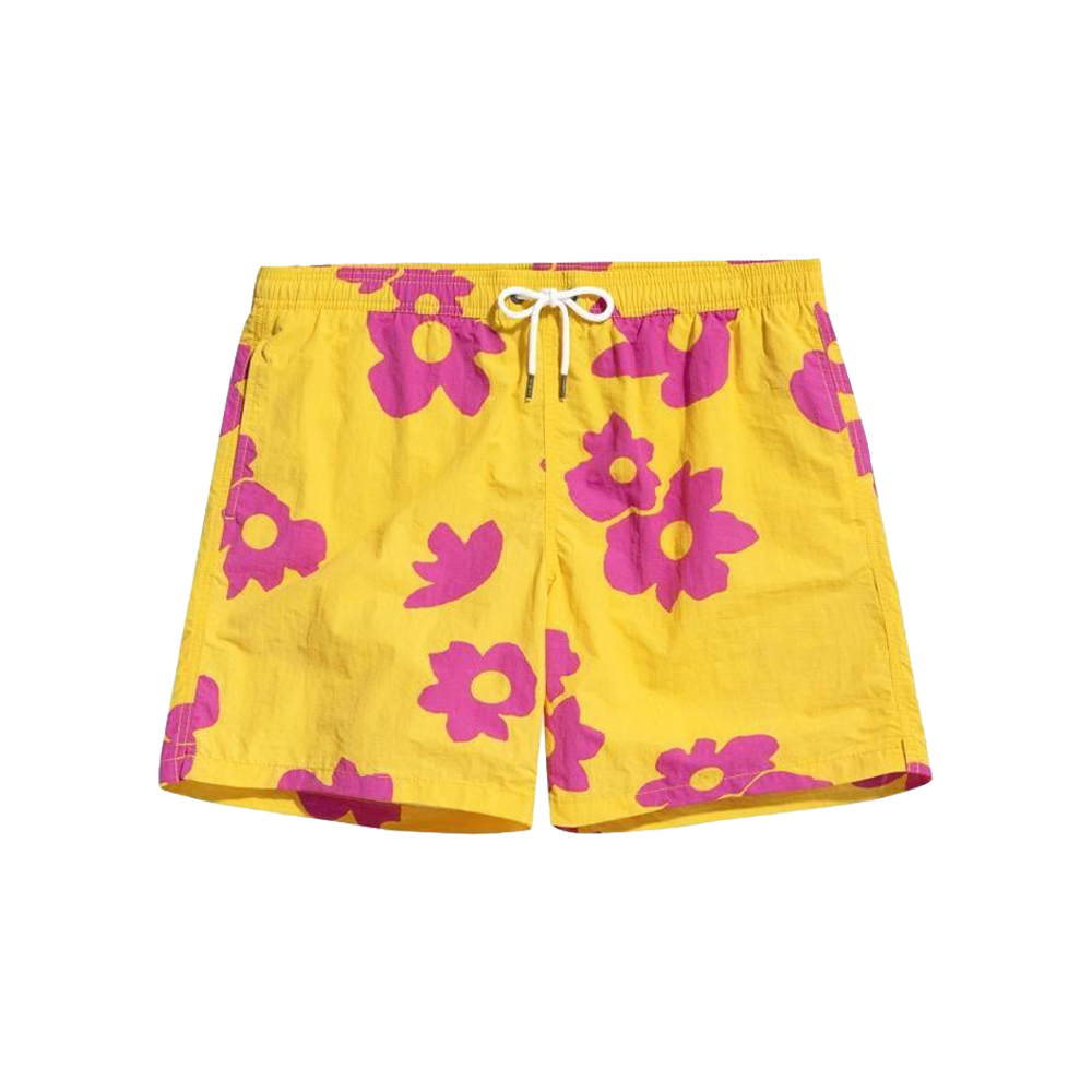 شورت رجالي - شورت زهور الصيف