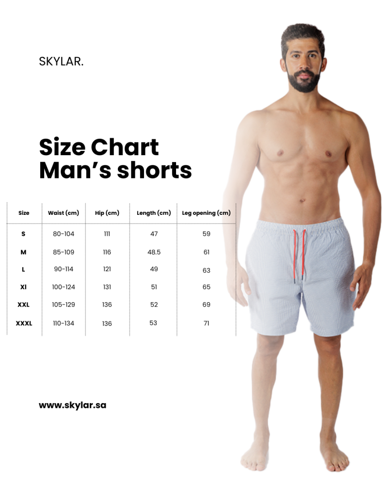 شورت كلاسيكيات رمادي