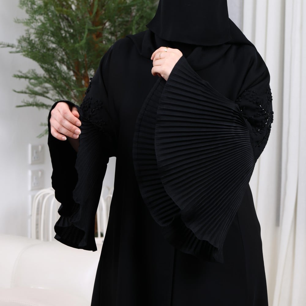 عباية كم شك مع كسرات