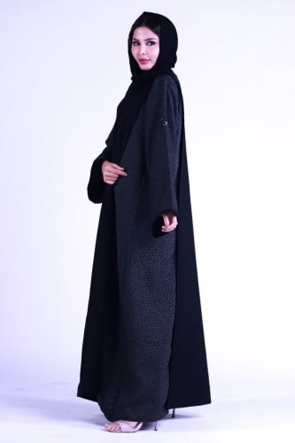 عبايه كتان تدخيله جمب