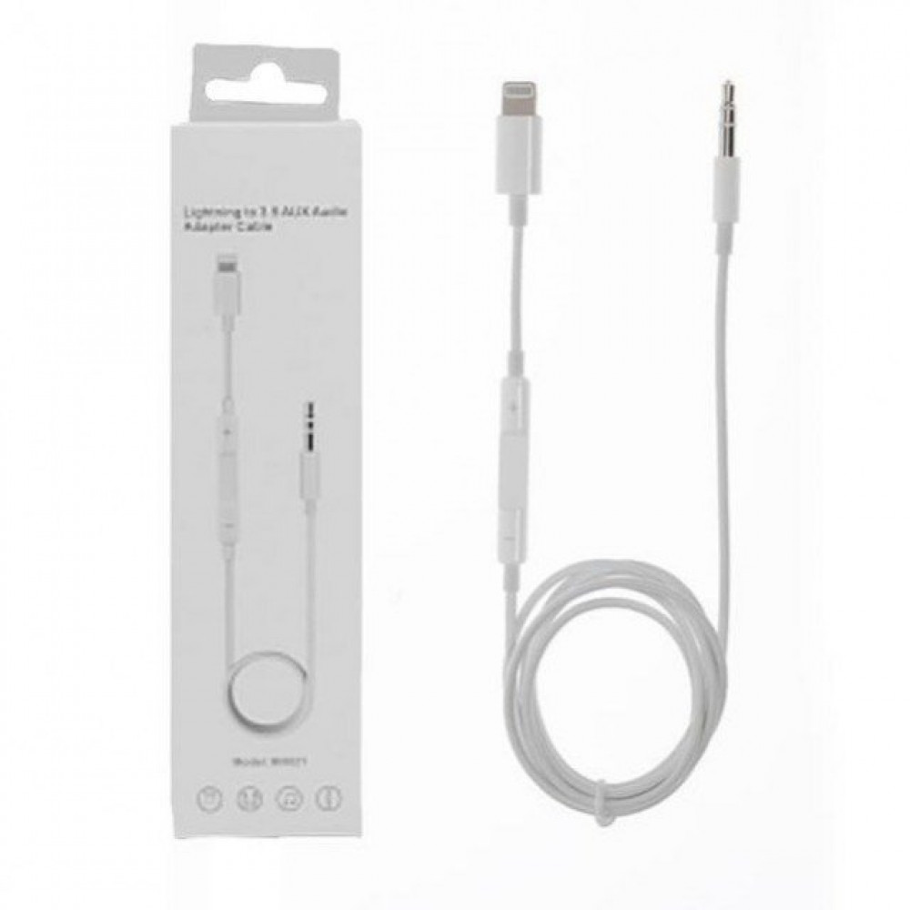 Aux light. Кабель Lightning aux Jack 3.5mm. Lightning to 3.5 aux Audio. Кабель aux 3.5mm iphone. Переходник mh021.