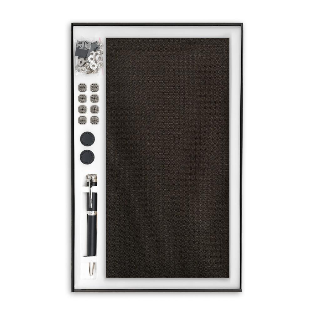 قماش شتوي نقشة الهدب بني إيليت