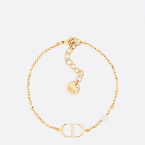 اسوارة ديور Petit CD Bracelet Gold-finish metal an...