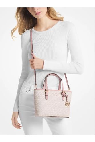 شنطة مايكل كورس فانيلا satchel pink