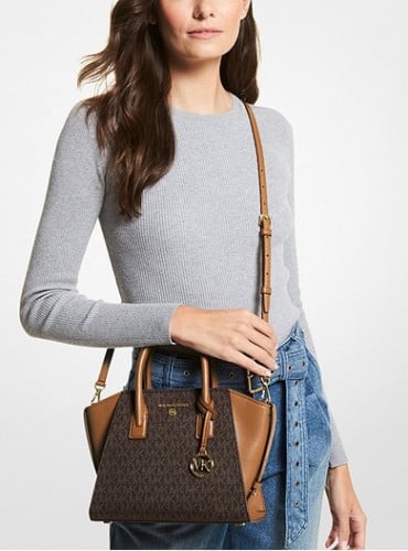 شنطة مايكل كورس satchel بني MK