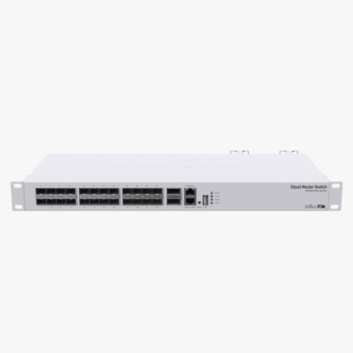 Mikrotik Switch (CRS326-24S+2Q+RM) Adaptable rackmount Cloud Router Switch