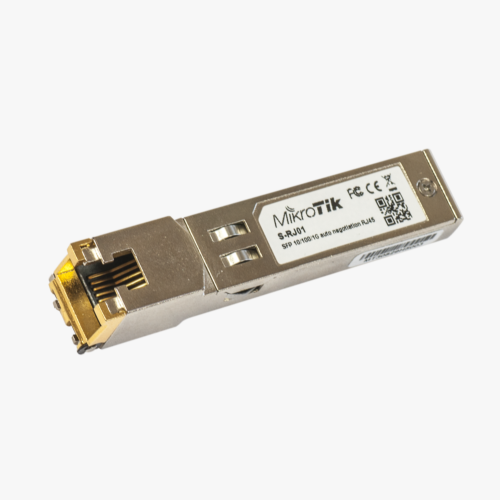 Mikrotik SFP/QSFP (S-RJ01) SFP 10/100/1000M Copper...