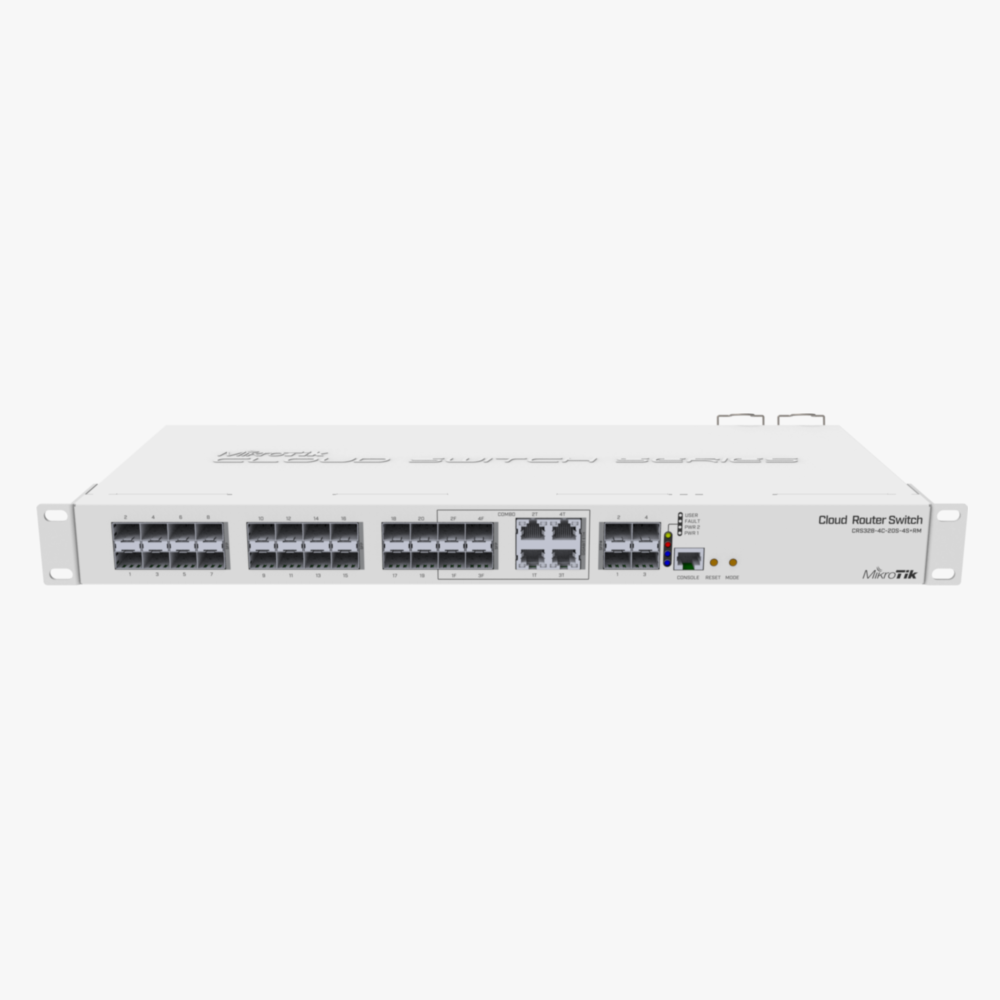 kleding volgorde kosten Mikrotik Switch (CRS328-4C-20S-4S+RM) 28 Independent port switch - Layer3  Telecom & Network Solutions