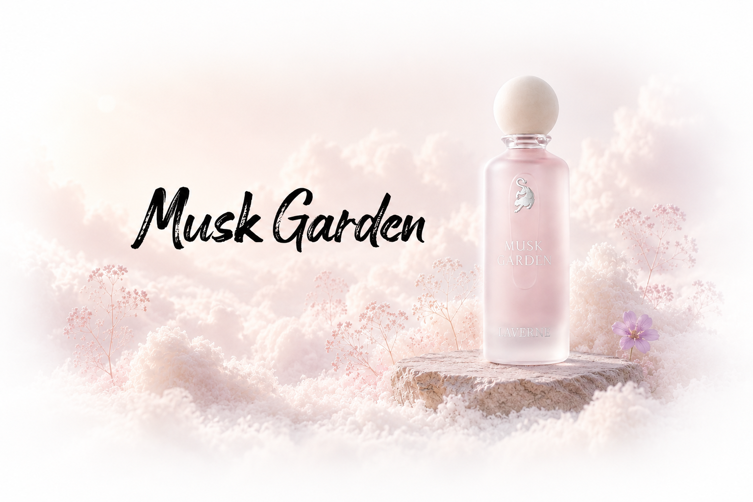 Shop Musk Garden Perfume Warm Floral Poetic Aura | Laverne