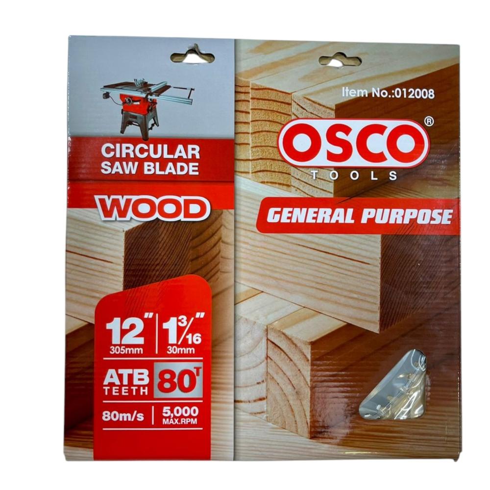 دسك خشب 12مم  80 سن اوسكو 12008