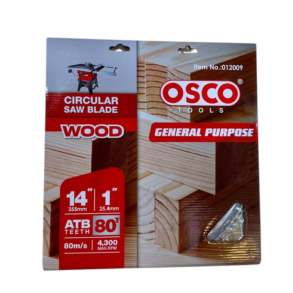 دسك خشب 14مم 80 سن اوسكو 12009