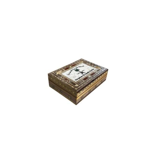 صندوق طيب نقش ليزر 13*10سم