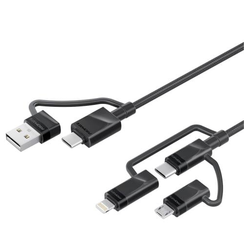 كابل PentaPower المتطور 6 في 1 للشحن ونقل البيانات...
