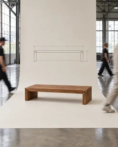 TENSION Low Coffee Table