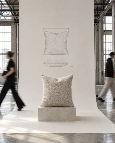 LUNA Bouclé Cushion