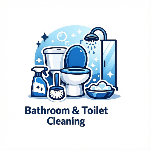 تنظيف الحمام ودورات المياه