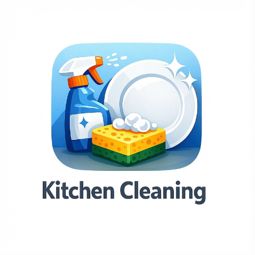 تنظيف المطبخ