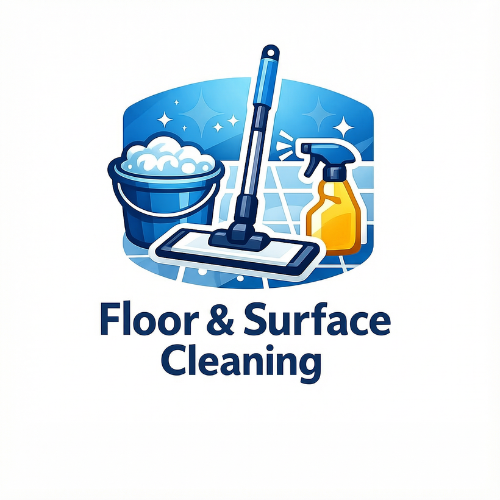 تنظيف الأرضيات والأسطح