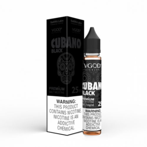 نكهة في قود كوبانو اسود - سولت - VGOD CUBANO BLACK Salt