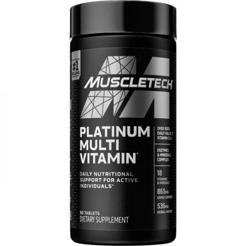 بلاتينيوم ملتي فيتامين 90 حبه MuscleTech Platinum...