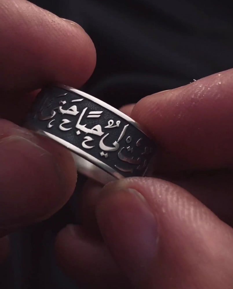 خاتم فضة أنيق يزين يدك بأحلى لمسة